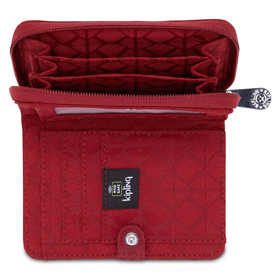 Portefeuilles Kipling Money Love Small Wallet Rouge | FR 1000QM